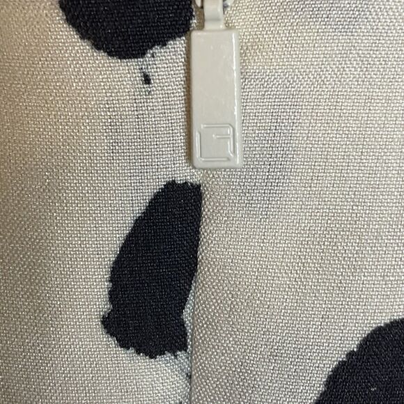 Lafayette 148 New York Amanda Silk Animal Print Short Sleeve Flare Dress Size 2 - Picture 8 of 8